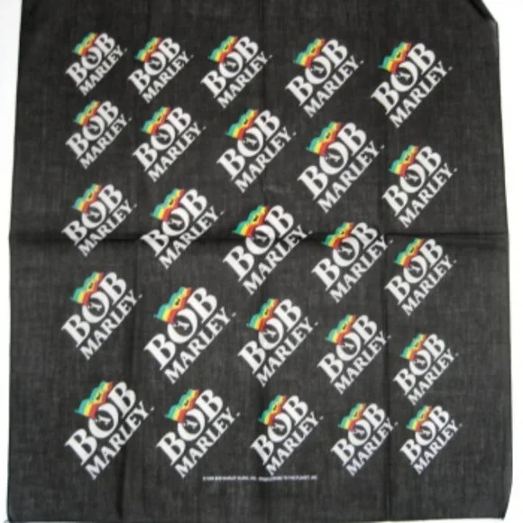 Bob Marley Flag Bandana - Picture 1 of 2